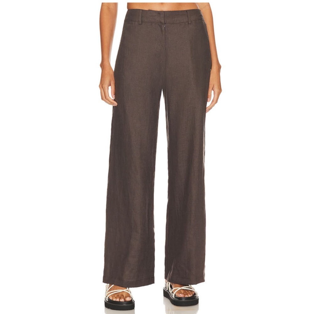 Faithfull The Brand Rossio Pant in Charcoal M